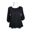 Unisex Nanso - Trikotaažist pluus, suurus 36 - Must ()