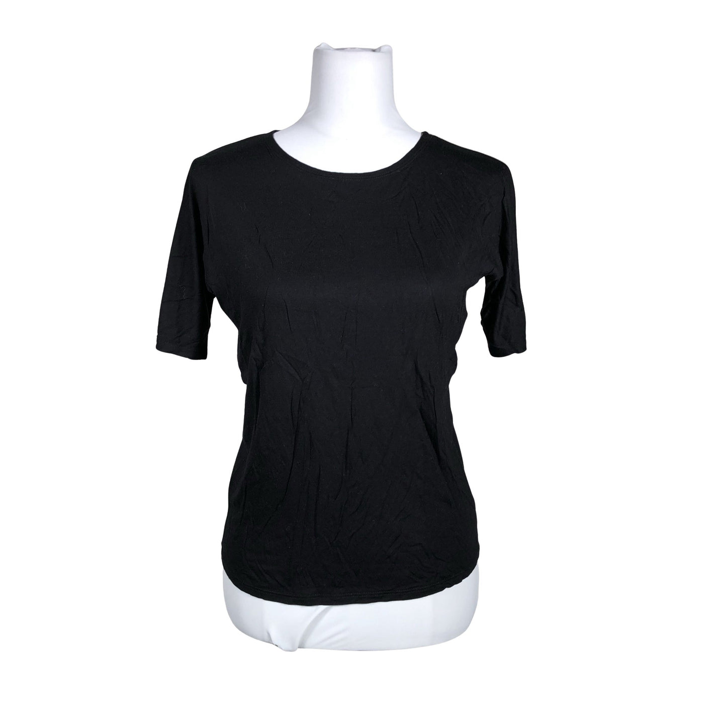 Unisex Whyred - T-särk, suurus 34 - Must (1)