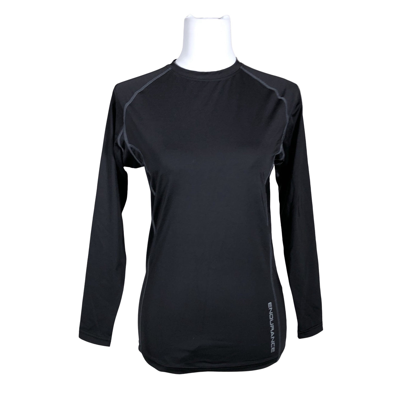 Unisex Endurance - Spordisärk, pikad käised, suurus 38 - Must (1)
