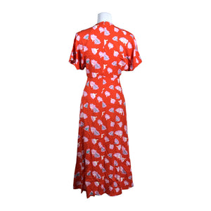 Unisex Marimekko - Maksikleit, suurus 34 - Oranž (3)