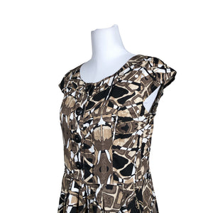 Unisex Andiata - Mitteveniv kleit, suurus 38 - Pruun (2)
