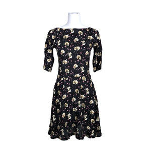 Unisex Handmade - Õhuke kleit, suurus 34 - Must (1)