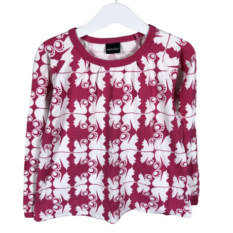 Unisex Metsola - Trikotaažist pluus, suurus 110 - 116 - Roosa ()