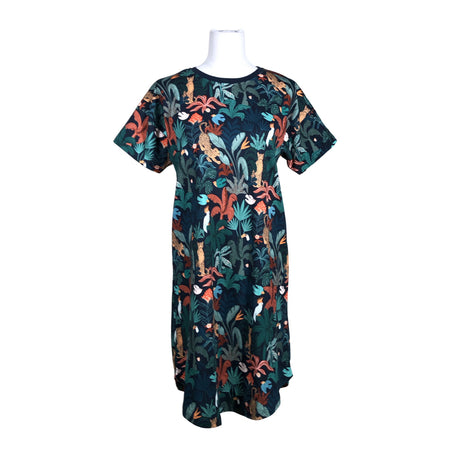 Unisex Toive - Trikotaažist kleit, suurus 34 - Sinine ()