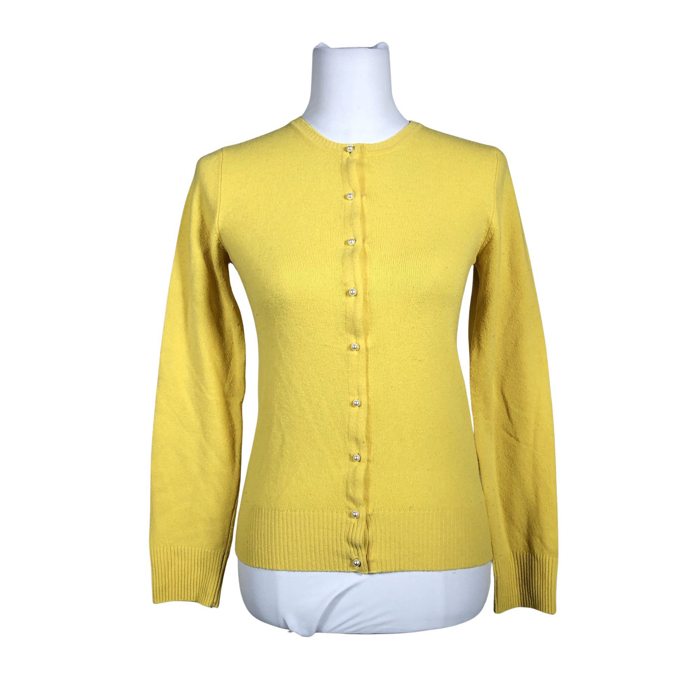 Unisex Benetton - Kardigan, suurus 38 - Kollane (1)