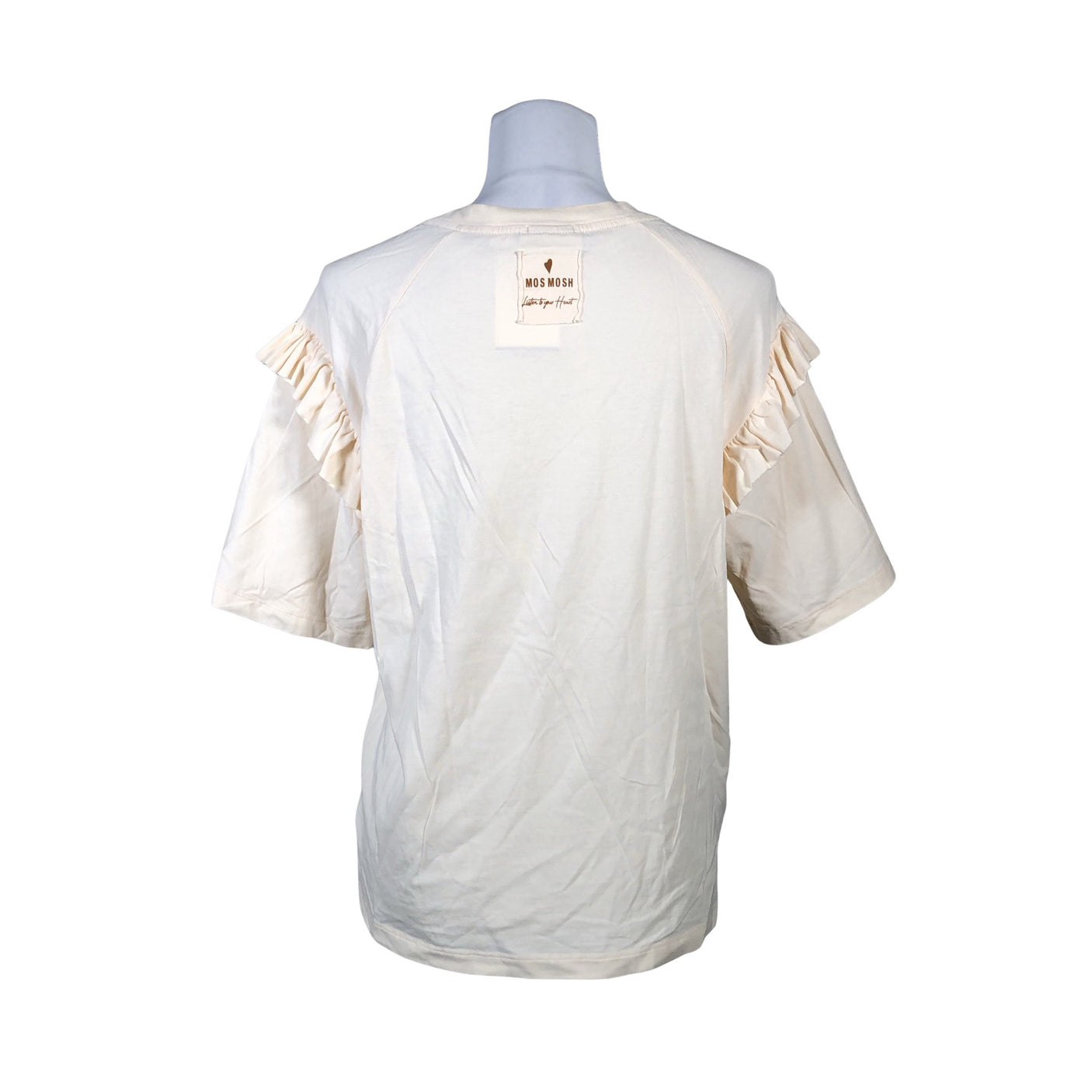 Unisex Mos Mosh - T-särk, suurus 38 - Beige (2)