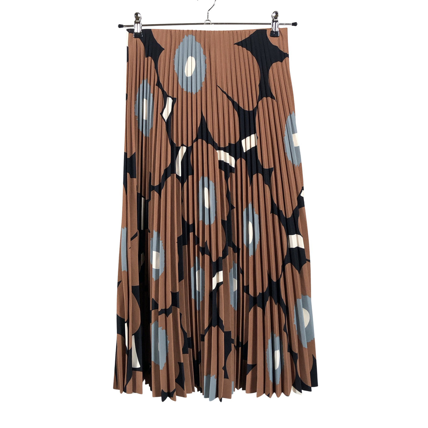 Unisex Marimekko - Plisseerseelik, suurus 36 - Pruun (1)