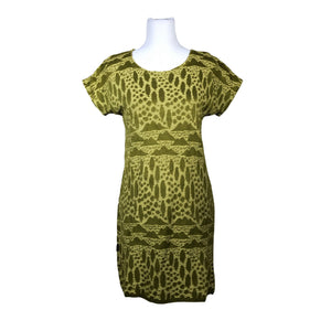 Unisex Kaino - Kootud kleit, suurus 38 - Roheline (1)