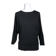 Unisex Boob - Trikotaažist pluus, suurus 36 - Must ()