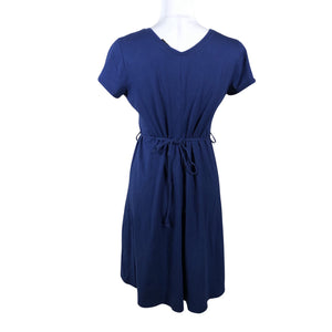 Unisex Nanso - Trikotaažist kleit, suurus 38 - Sinine (2)