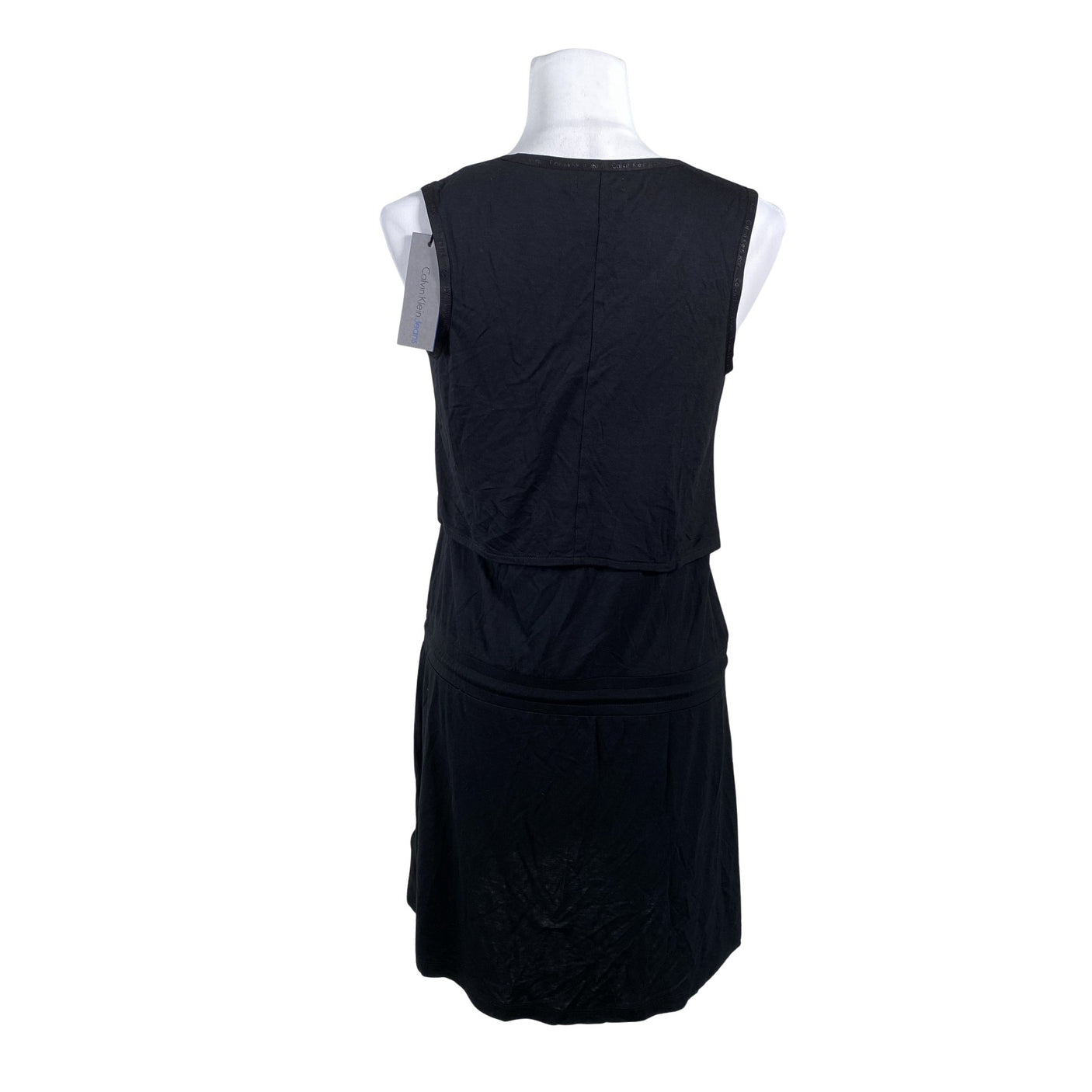 Unisex Calvin Klein Jeans - Trikotaažist kleit, suurus 40 - Must (2)