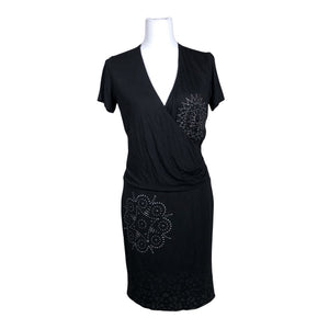Unisex Desigual - Trikotaažist kleit, suurus 40 - Must (1)