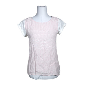 Unisex Esprit - Lühikeste käistega pluus, suurus 34 - Heleroosa (1)