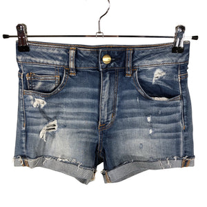 Unisex American Eagle Outfitters - Teksast lühikesed püksid, suurus 34 - Sinine (1)
