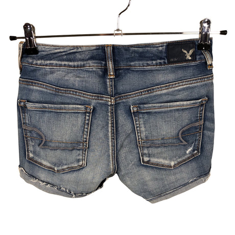 Unisex American Eagle Outfitters - Teksast lühikesed püksid, suurus 34 - Sinine (2)