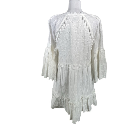 Unisex By Malina - Mitteveniv kleit, suurus 40 - Valge (2)