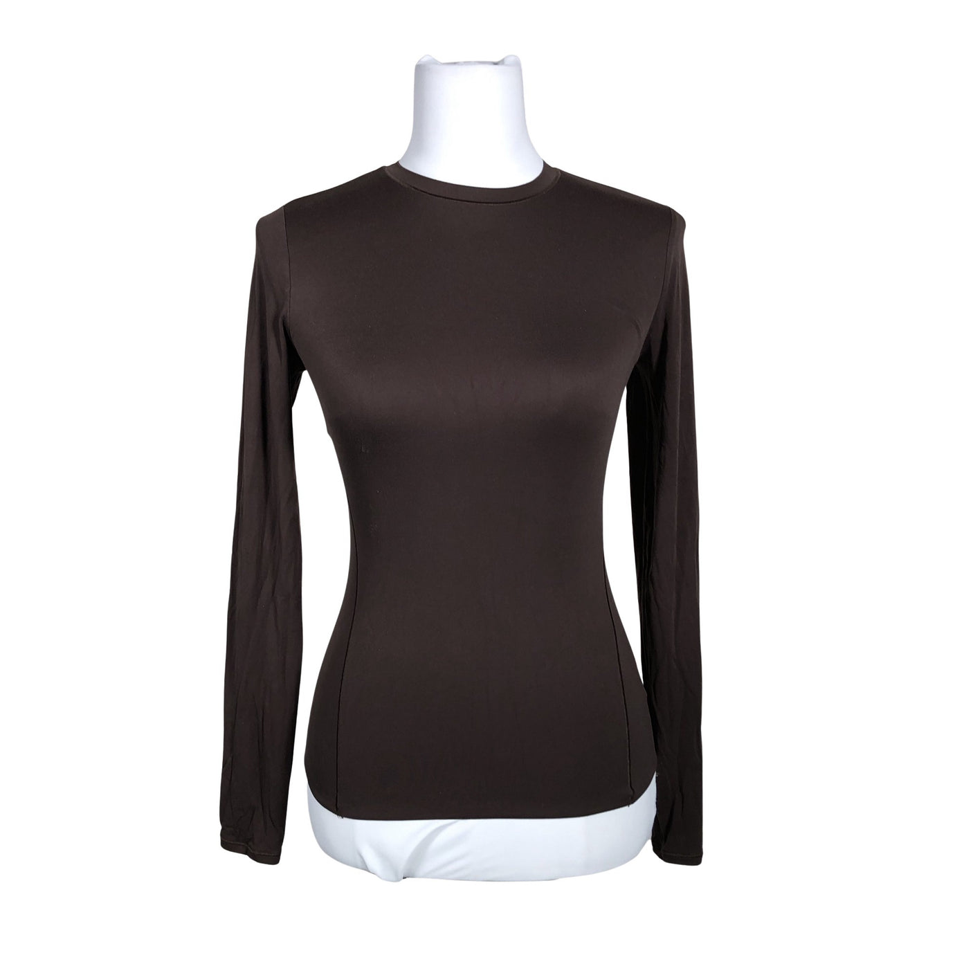 Unisex Lululemon - Spordisärk, pikad käised, suurus 34 - Pruun (1)