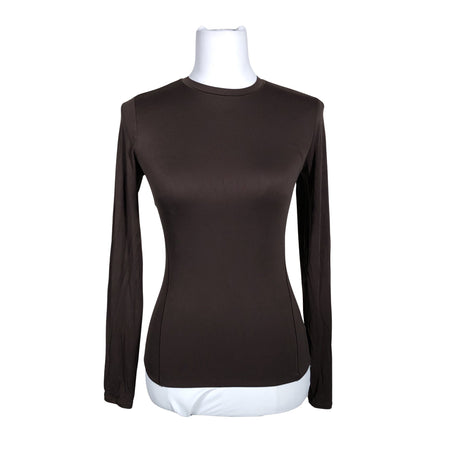 Unisex Lululemon - Spordisärk, pikad käised, suurus 34 - Pruun ()