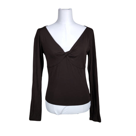 Unisex Lululemon - Trikotaažist pluus, suurus 38 - Pruun ()