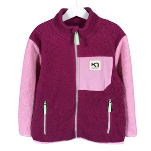 Unisex Kari Traa - Fliisjakk, suurus 122 - 128 - Lilla (1)