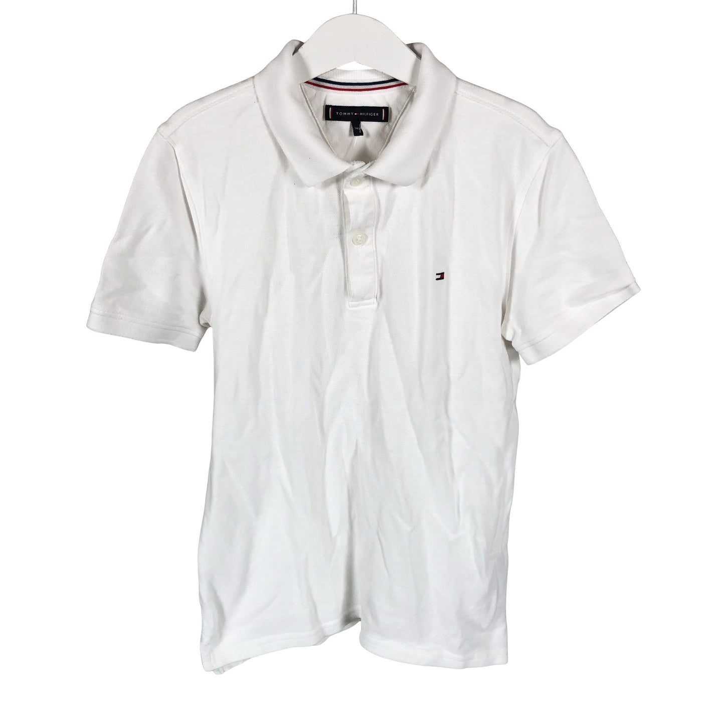 Unisex Tommy Hilfiger - Polosärk, suurus 134 - 140 - Valge (1)