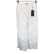 Unisex Weekend by MaxMara - Mittevenivad püksid, suurus 36 - Valge ()