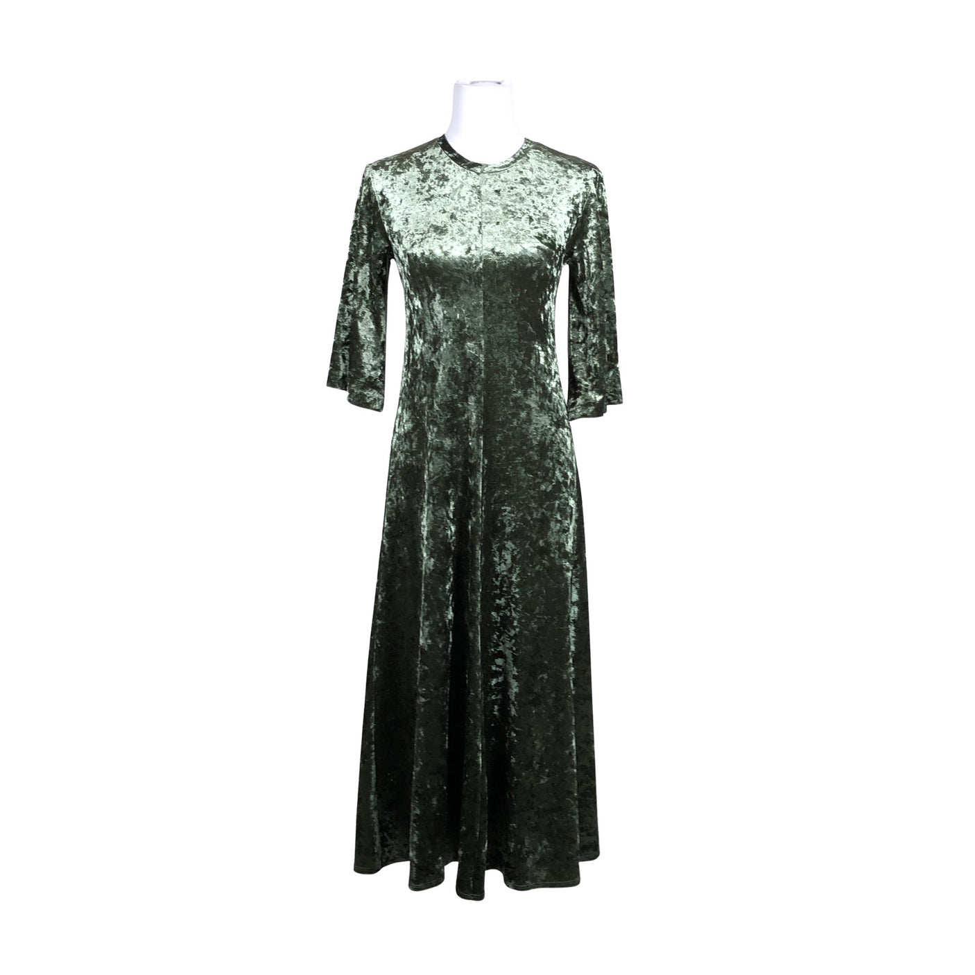 Unisex forte_forte - Trikotaažist kleit, suurus 38 - Roheline (1)