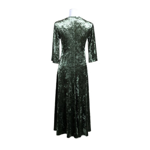 Unisex forte_forte - Trikotaažist kleit, suurus 38 - Roheline (3)
