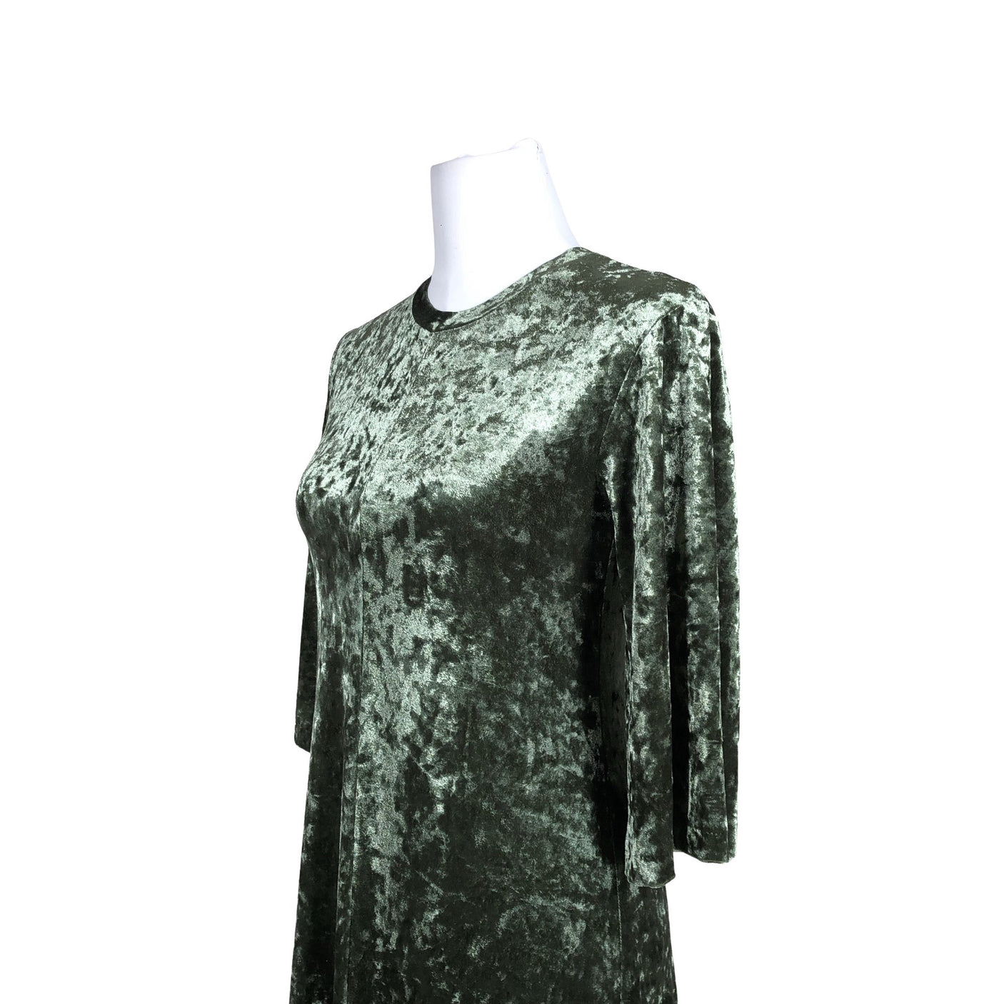 Unisex forte_forte - Trikotaažist kleit, suurus 38 - Roheline (2)