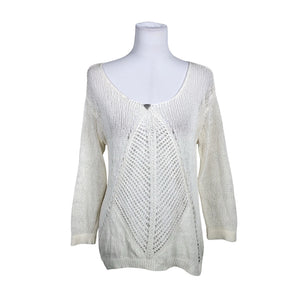 Unisex Guess - Kampsun, suurus 38 - Looduslik valge (1)