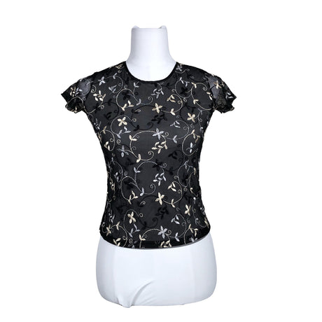 Unisex InWear - Lühikeste käistega pluus, suurus 34 - Must ()