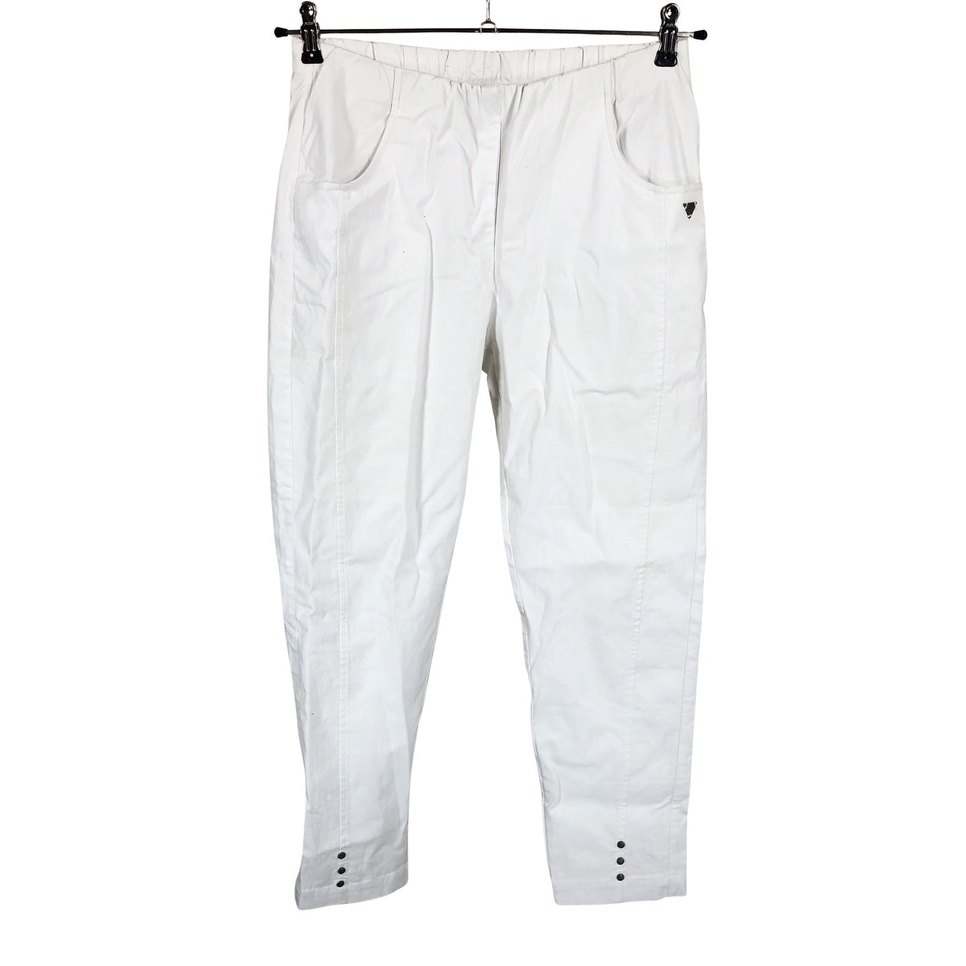 Unisex LauRie - Mittevenivad püksid, suurus 42 - Valge (1)
