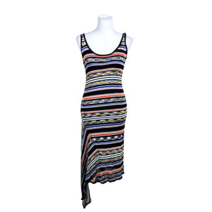 Unisex Karen Millen - Kootud kleit, suurus 38 - Must (1)
