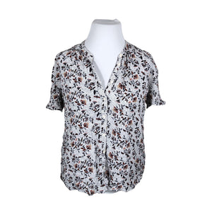 Unisex EDC by Esprit - Lühikeste käistega pluus, suurus 42 - Valge (1)