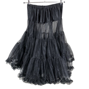 Unisex Hell Bunny - Tüllseelik, suurus 42 - Must (1)