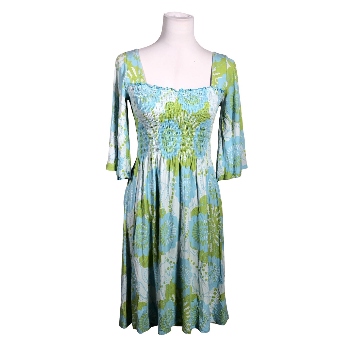 Unisex Nanso - Trikotaažist kleit, suurus 38 - Sinine (1)