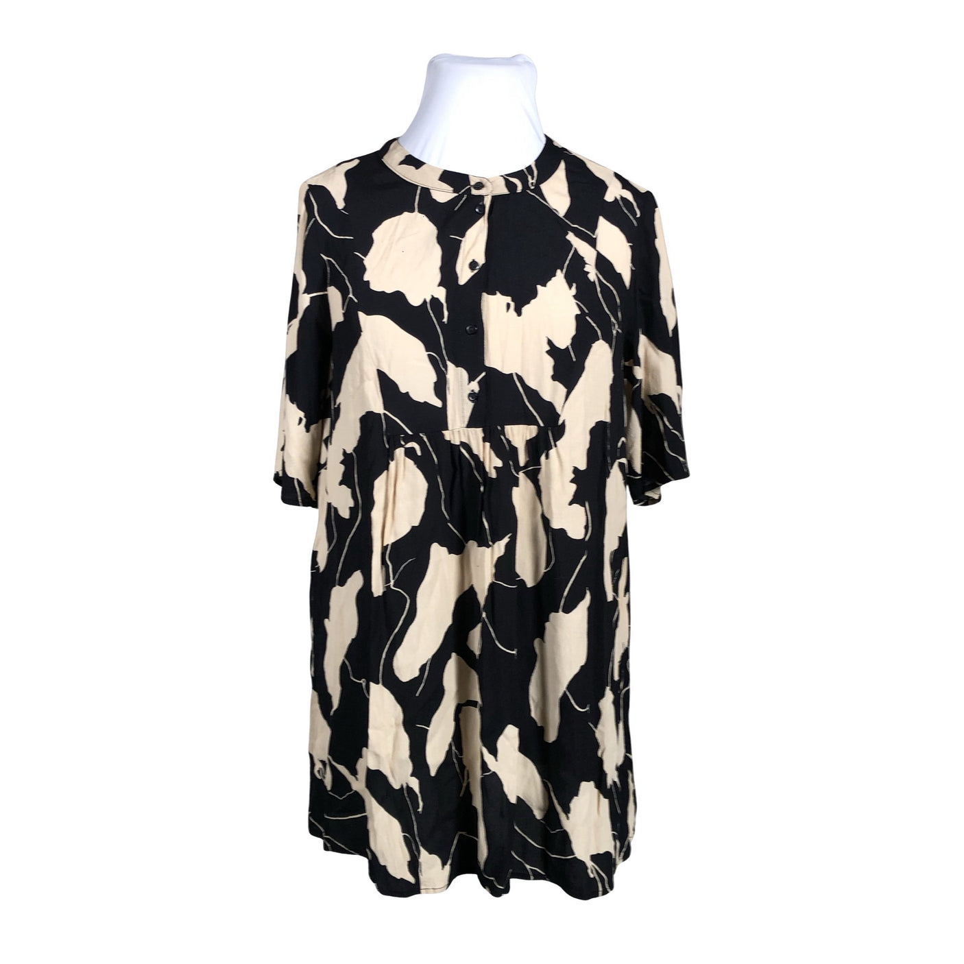 Unisex Zizzi - Mitteveniv tuunika, suurus 46 - Beige (1)