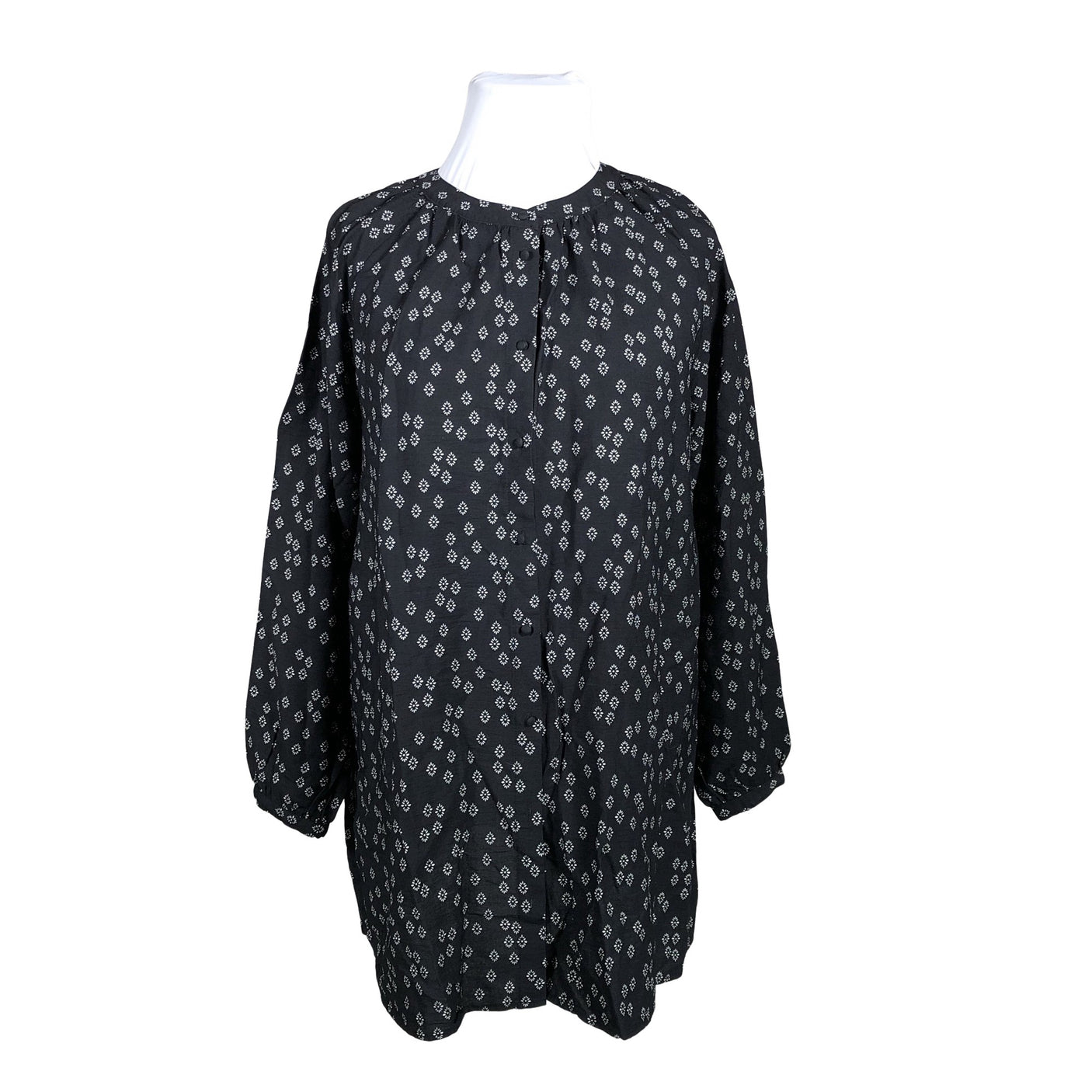 Unisex Zizzi - Mitteveniv kleit, suurus 46 - Must (1)