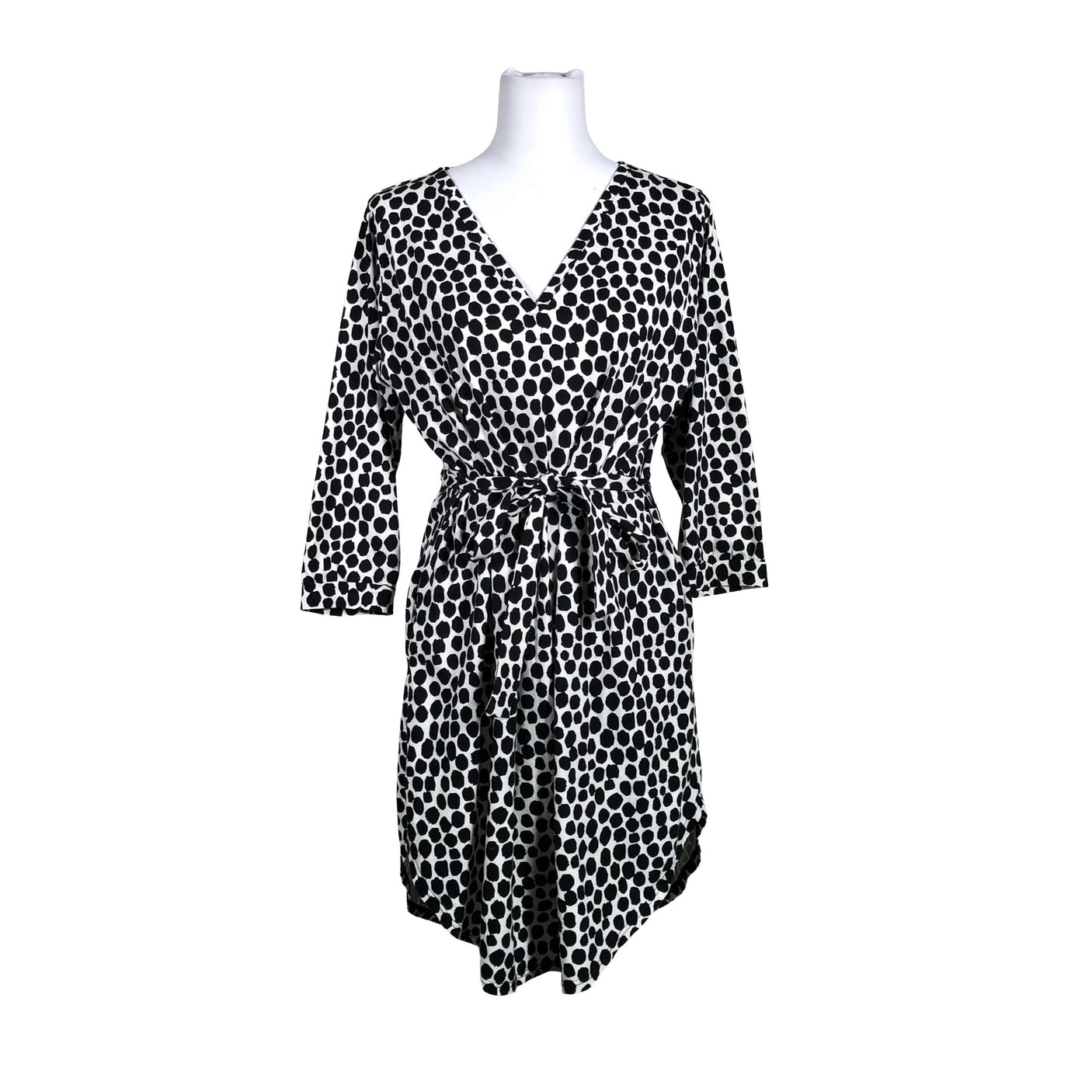 Unisex NOSH - Trikotaažist kleit, suurus 38 - Valge (1)
