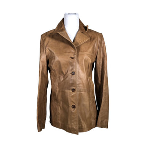 Unisex Handmade - Nahktagi, suurus 40 - Pruun (1)