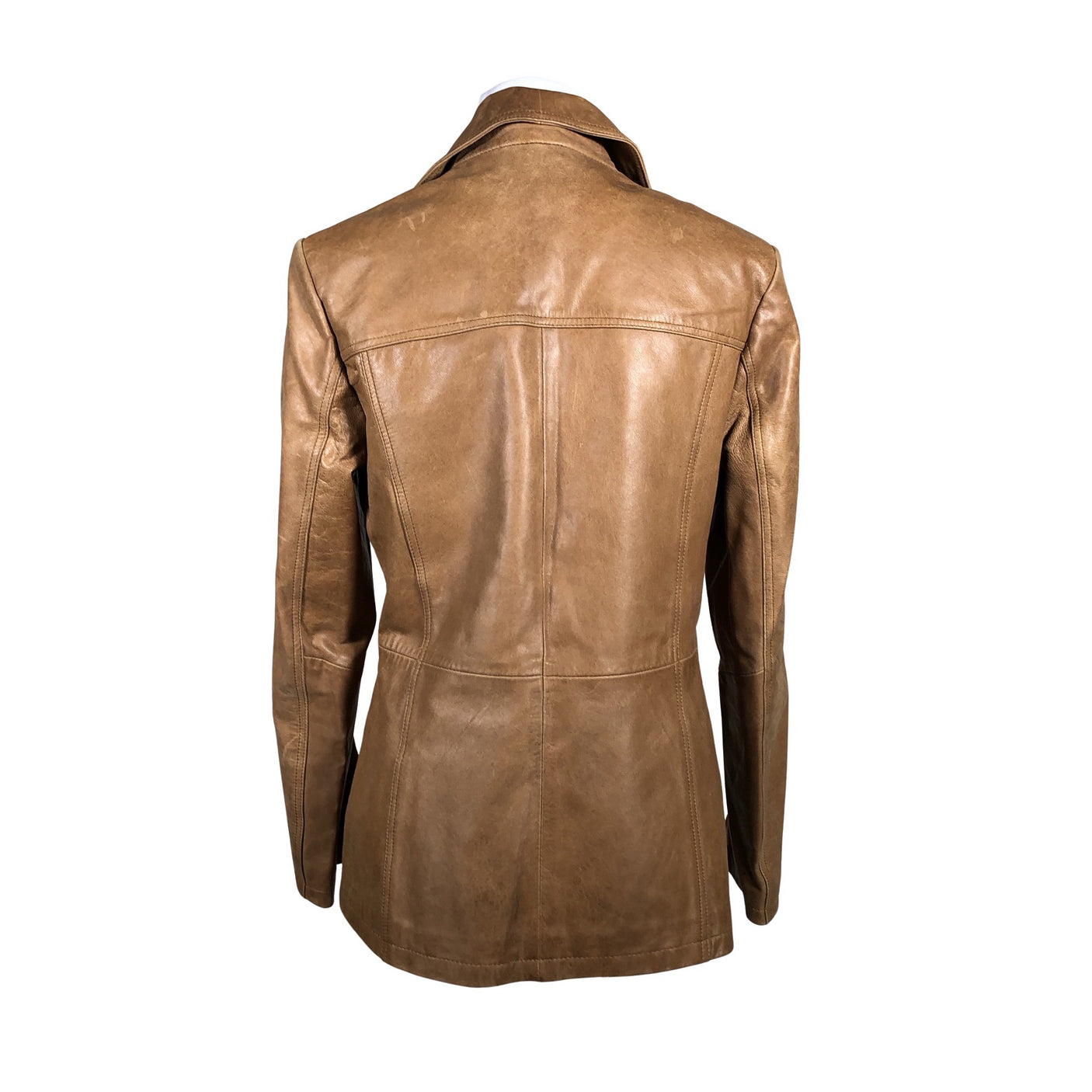 Unisex Handmade - Nahktagi, suurus 40 - Pruun (2)