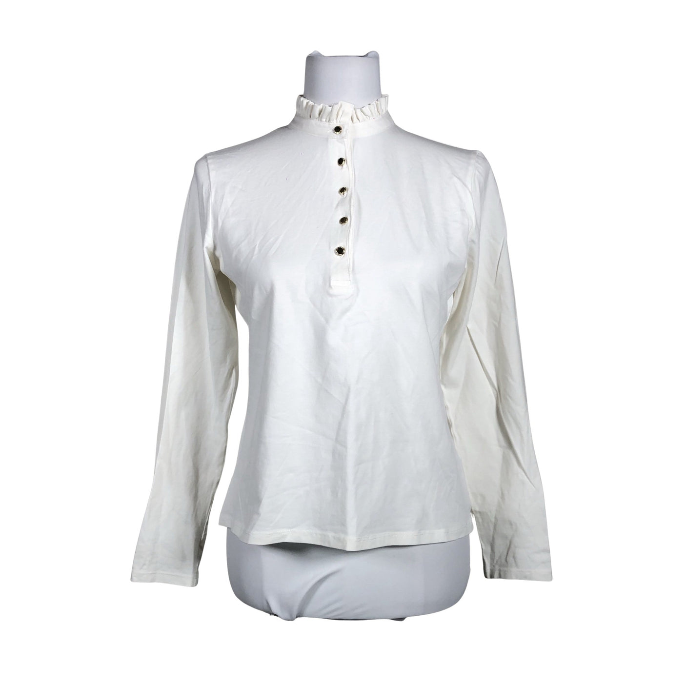 Unisex Holly & Whyte by Lindex - Trikotaažist pluus, suurus 38 - Valge (1)