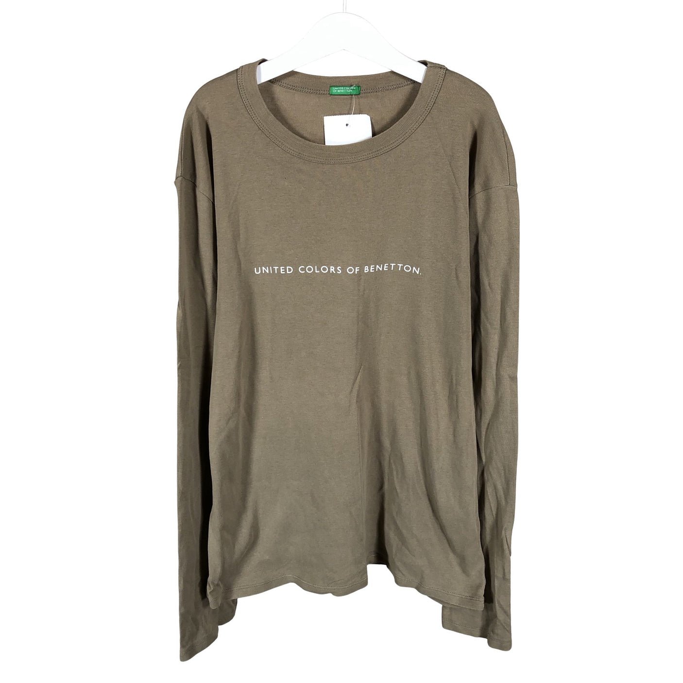 Unisex Benetton - Trikotaažist pluus, suurus 152 - 158 - Beige (1)