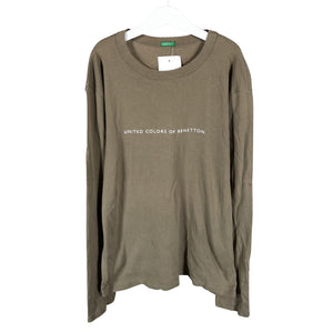 Unisex Benetton - Trikotaažist pluus, suurus 152 - 158 - Beige (1)