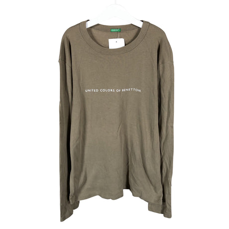 Unisex Benetton - Trikotaažist pluus, suurus 152 - 158 - Beige ()