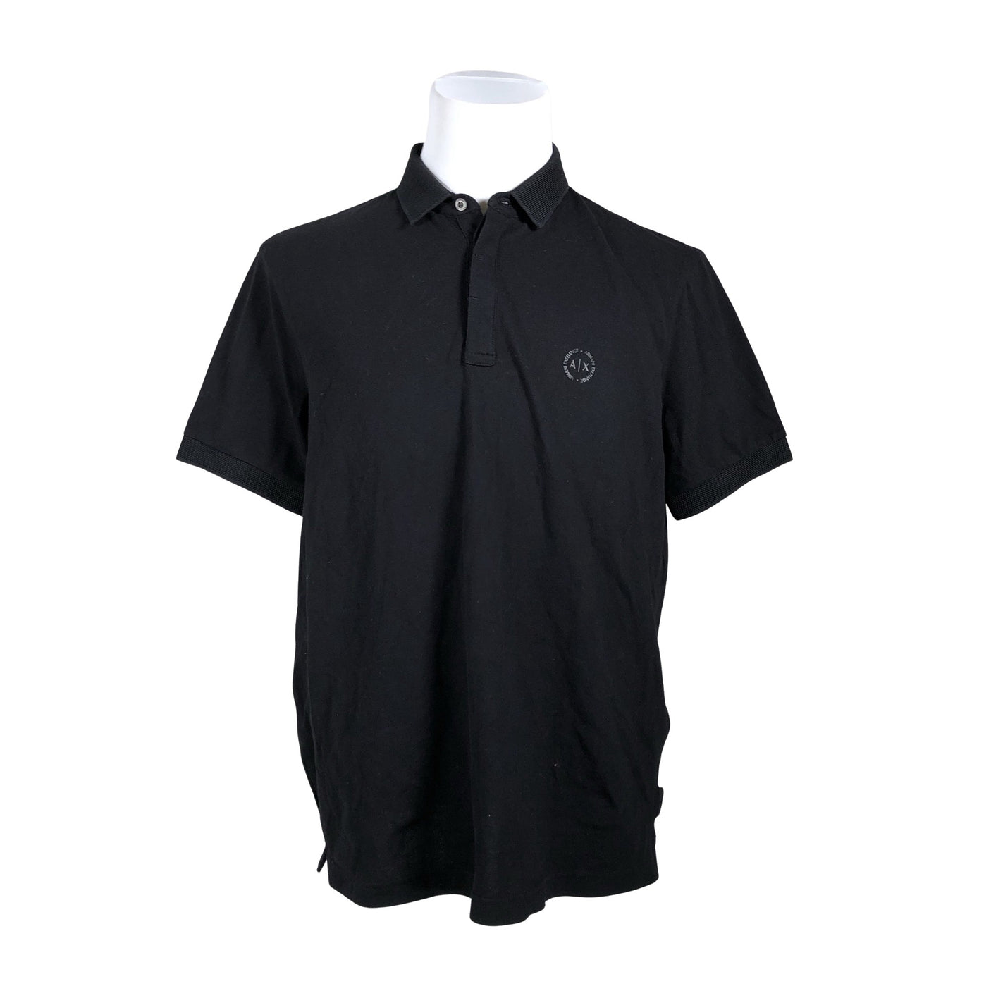 Unisex Armani Exchange - Polosärk, suurus 42 - Must (1)