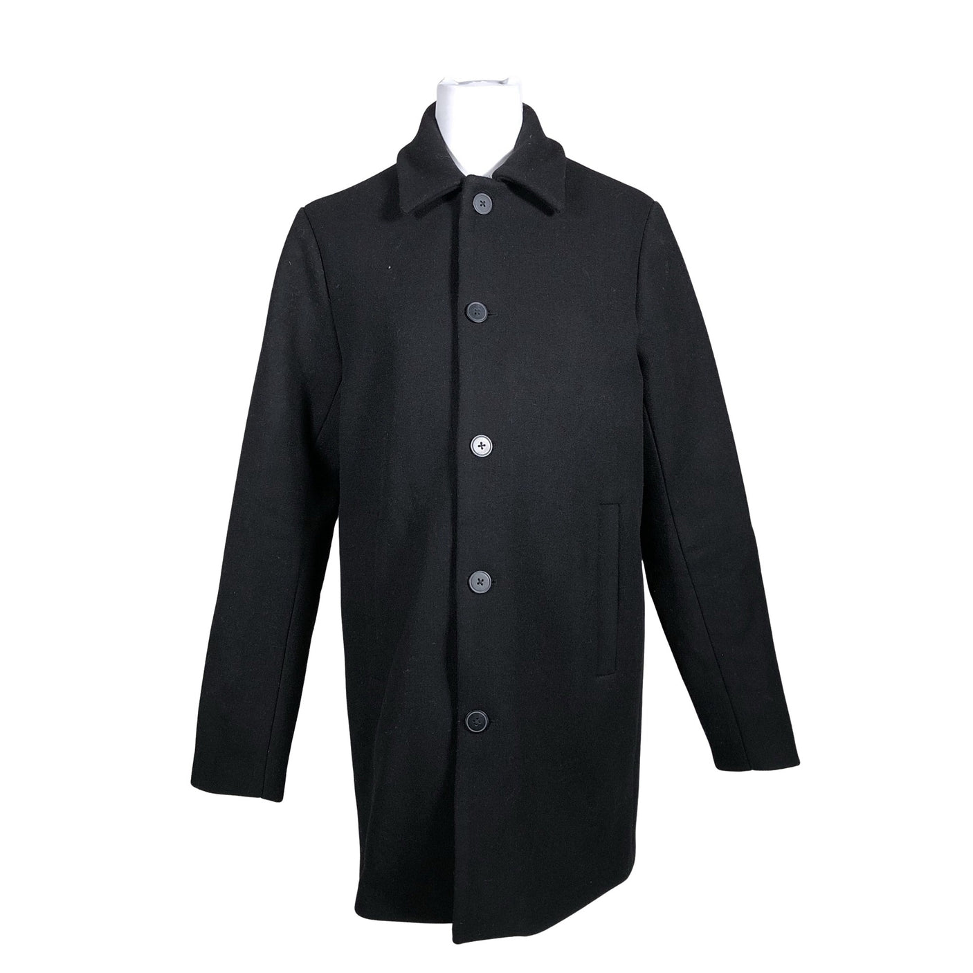 Unisex Makia - Villane mantel, suurus 38 - Must (1)
