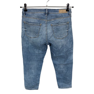 Unisex Esprit - Teksast poolpikad püksid, suurus W26 - Helesinine (2)
