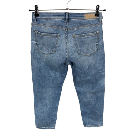 Unisex Esprit - Teksast poolpikad püksid, suurus W26 - Helesinine (2)