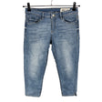 Unisex Esprit - Teksast poolpikad püksid, suurus W26 - Helesinine ()
